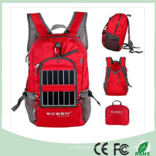 Moda mochila solar plegable con cargador de panel solar (SB-158)